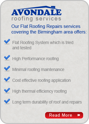 flat roof repairs services birmingham